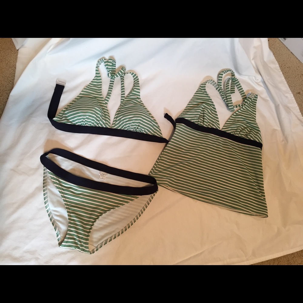 Ann Taylor Loft Swim Set